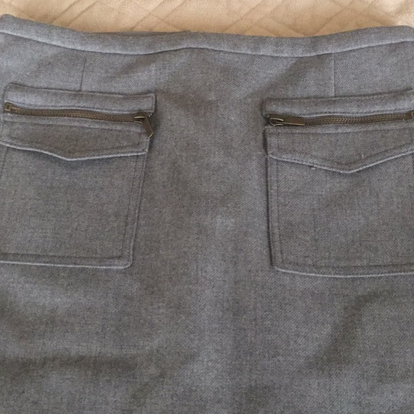 J Crew Gray Wo Pencil Skirt - Picture 4 of 4